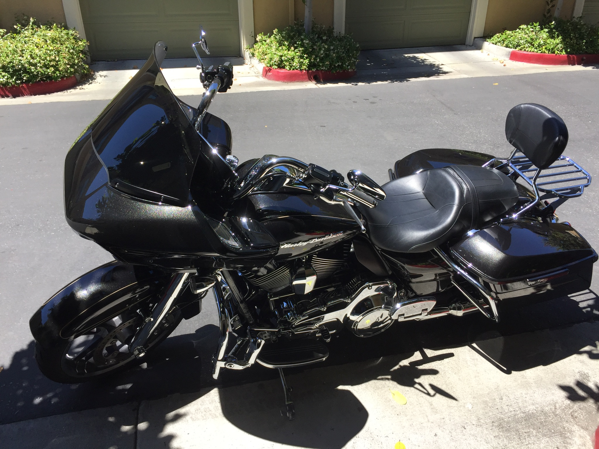 road glide bag guards