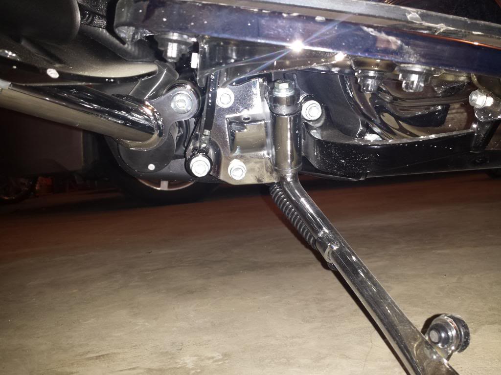 hard krome exhaust vtx 1800