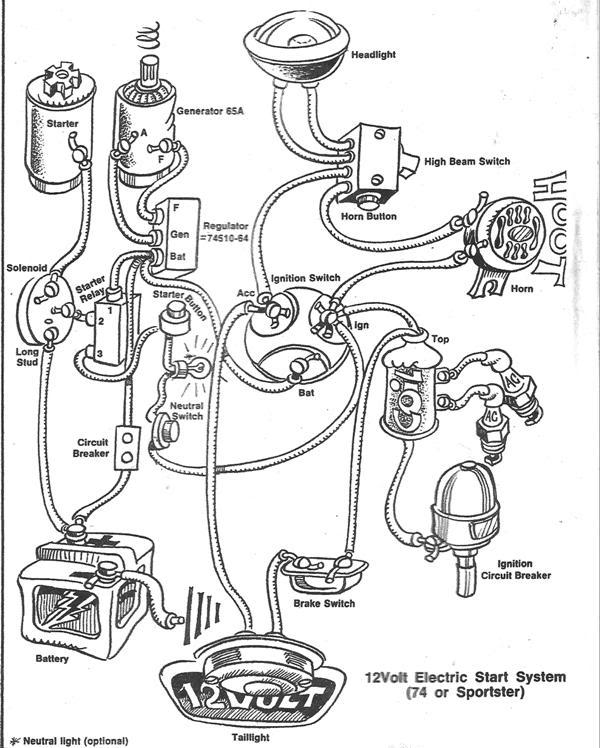 Choosing voltage regulator - Page 2 - Harley Davidson ... 79 harley fx wiring diagram 