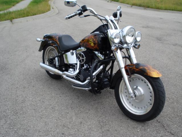 harley softail risers