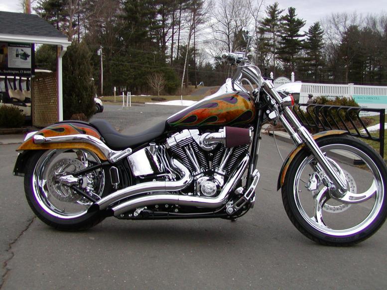 softail deuce wheels