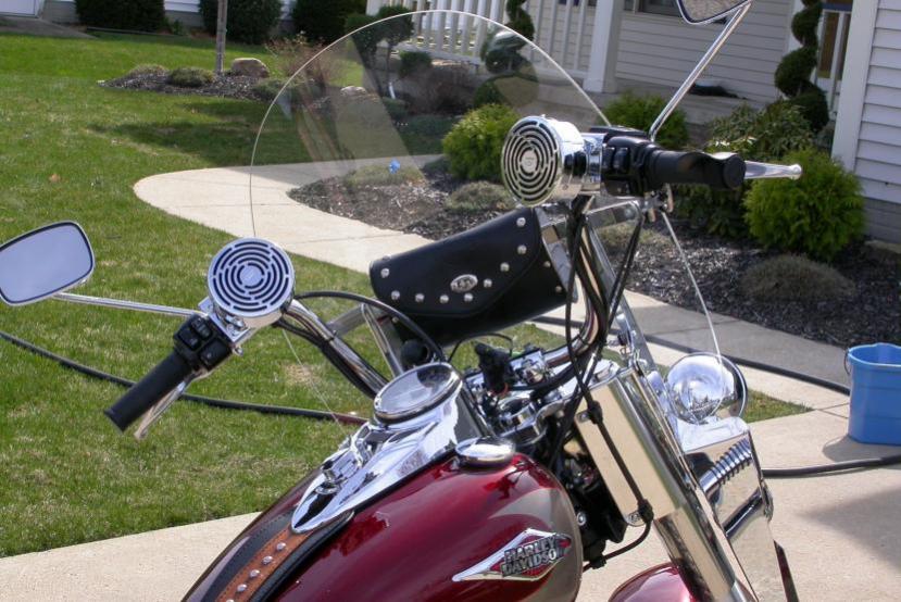 windshield bag for harley heritage softail