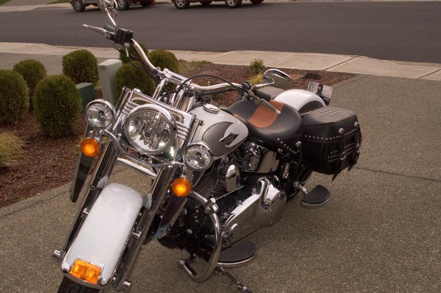 heritage softail front end