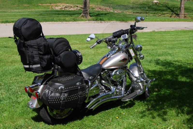 harley touring luggage