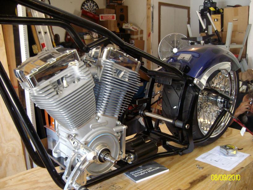 Twin Cam In An Evo Frame Offset Issue Harley Davidson Forums