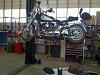 Motorcycle lift table jack stand &quot;POLL&quot;-scoot-on-lift.jpg