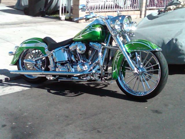fatboy with 23 inch front wheel