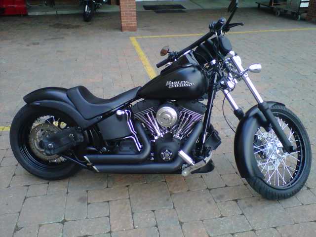 harley night train black wheels