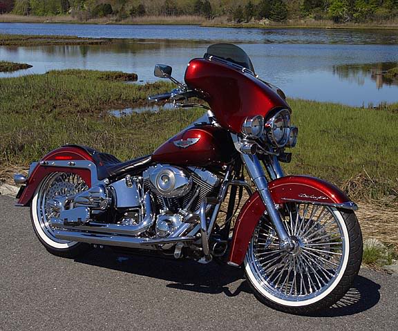 Softail deluxe deals fairing