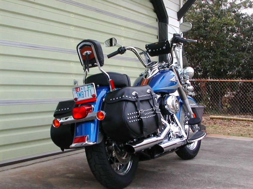 Heritage rear turn signal bar options. - Harley Davidson Forums