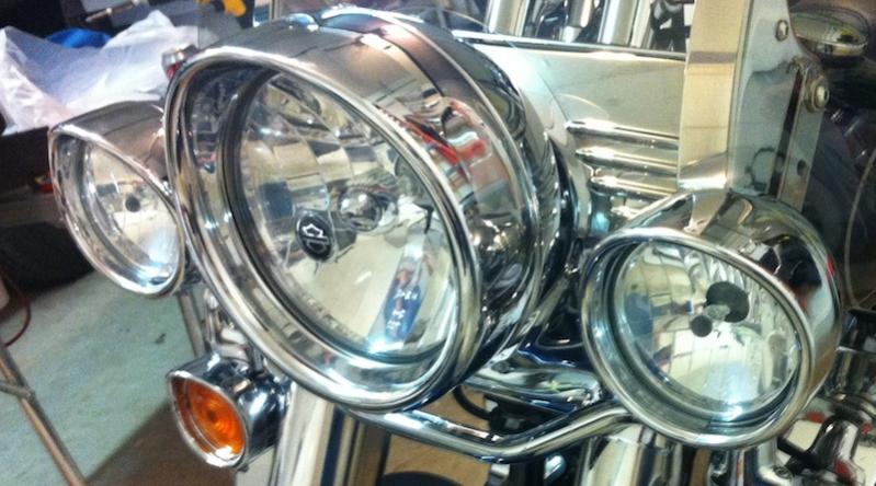 heritage softail headlight visor