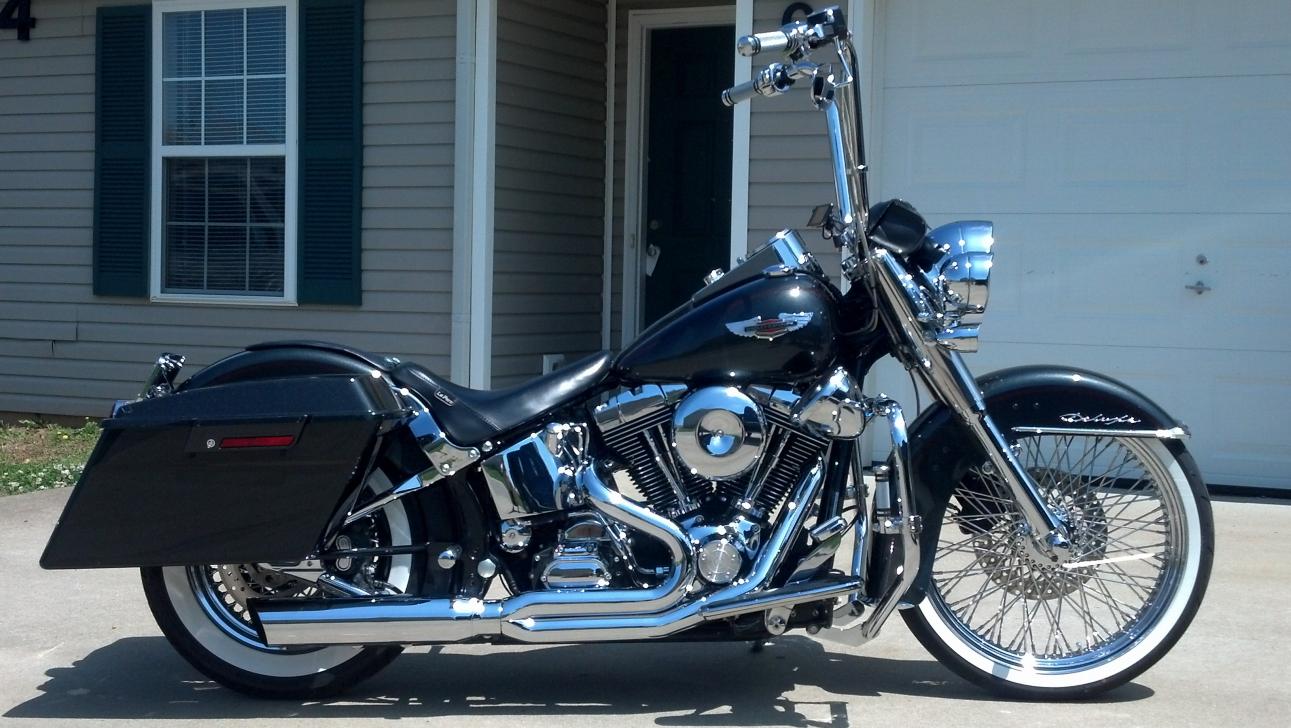 softail deluxe custom