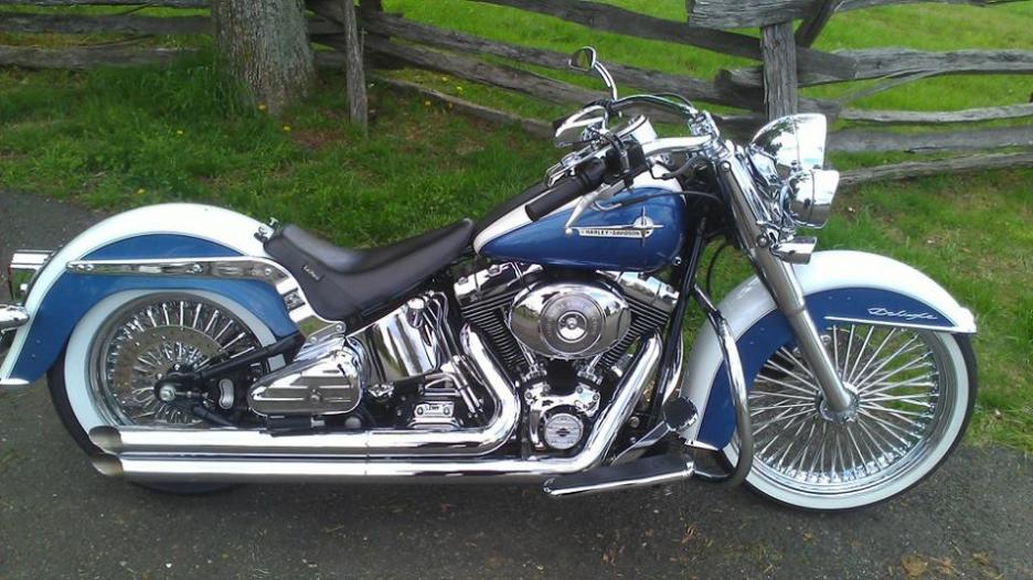 Lowered heritage online softail