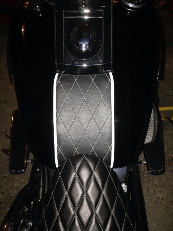 Gas tank bib - Harley Davidson Forums