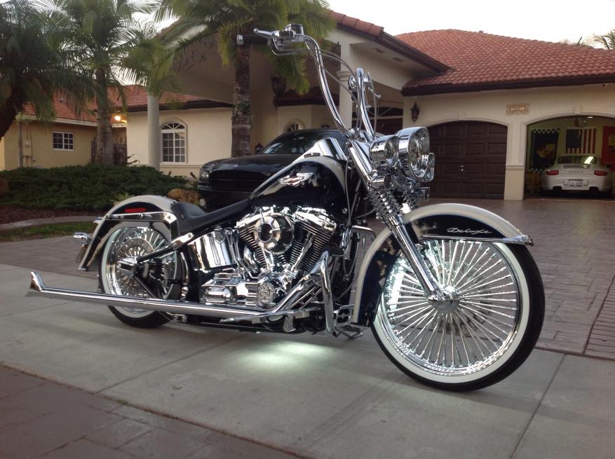 21 softail front wheel