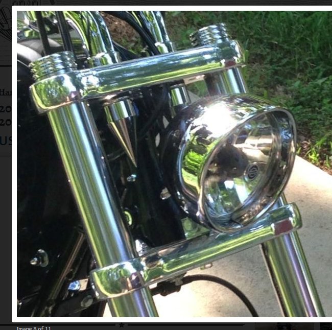 harley upper fork nut covers