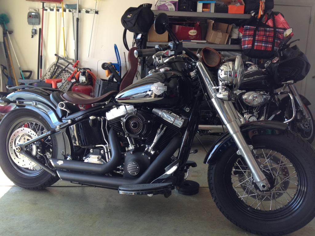 softail slim rear fender