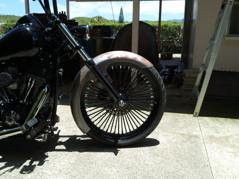 harley night train black wheels