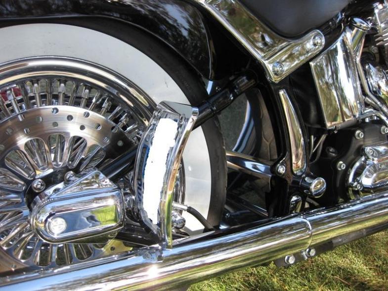 softail rear fender extension