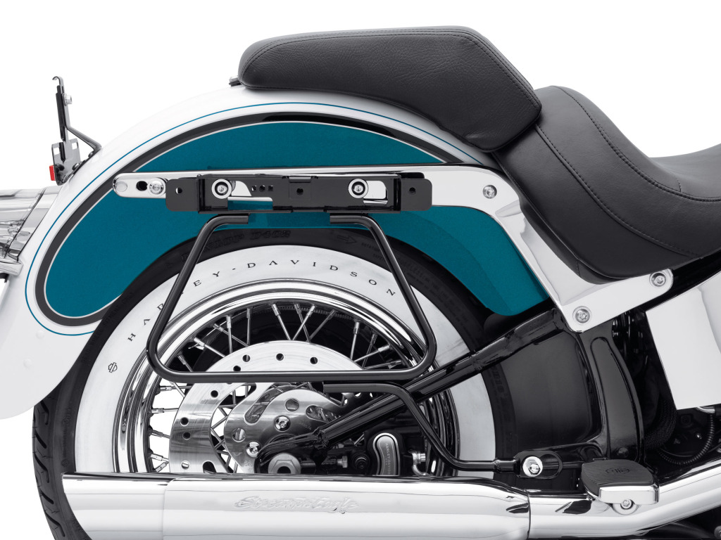 Harley davidson quick release on sale saddlebags