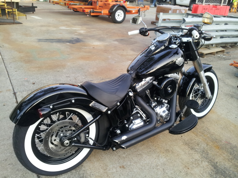 Opinions wanted Softail Slim Mods Harley Davidson Forums