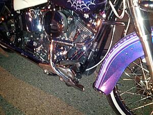 Idiot in a cager cut me off. Engine guard saved my leg from worse damage.-sfbonz0.jpg