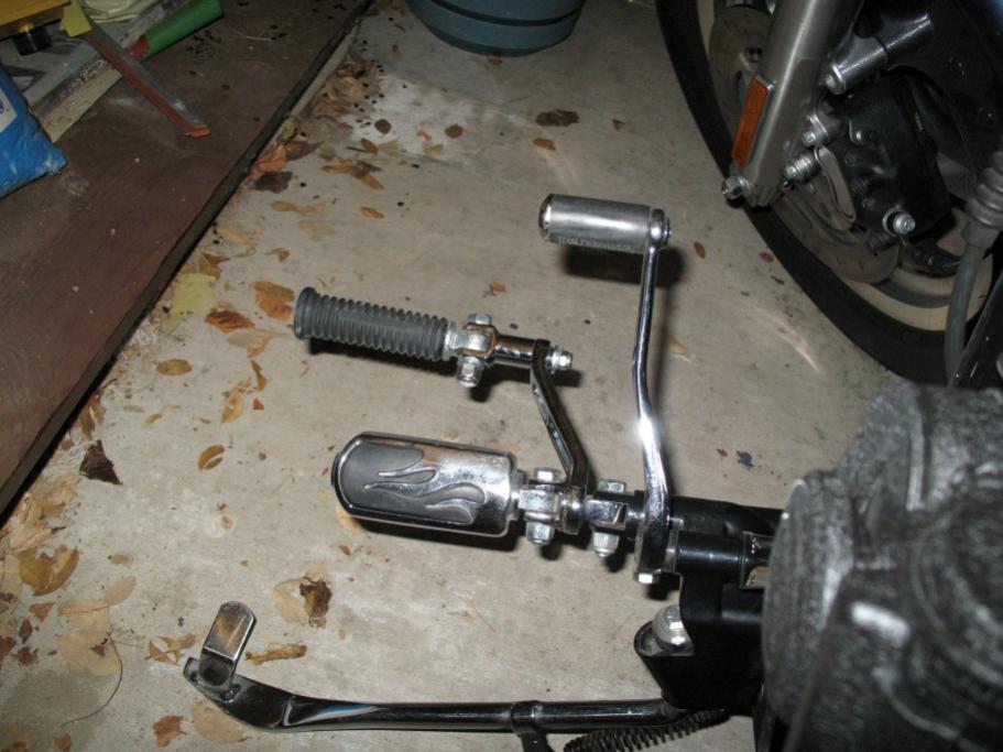 Forward control extensions or highway pegs? Harley Davidson Forums