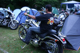 softail deuce with ape hangers