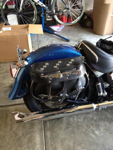 new saddlebags on older harley