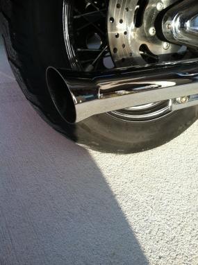 Samson true dual exhaust for harley Softails - Harley Davidson Forums