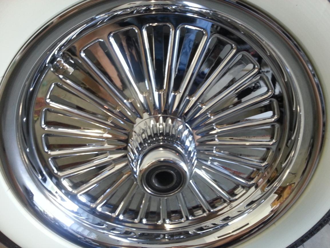 Sinister Billet Daddy front wheel 16 x 3.5 - Harley Davidson Forums