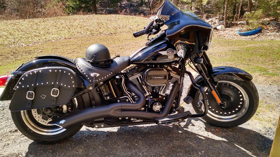 Memphis Shades Batwing Fairing w/Wind Deflectors - Harley Davidson Forums