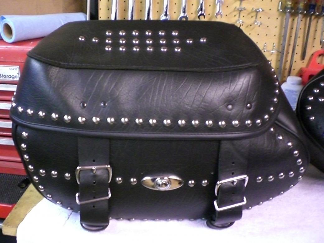 used harley saddlebags