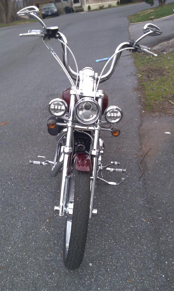 sportster auxiliary lights