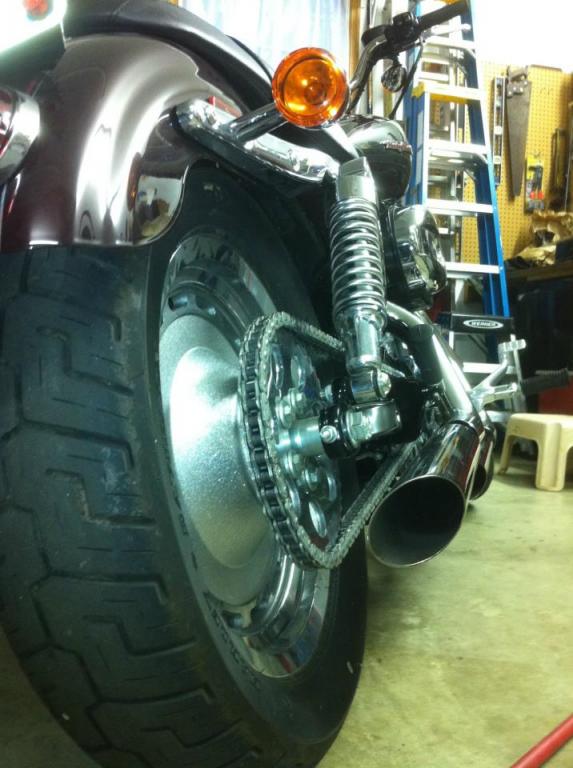 Converted My Sportster to Chain Drive, have a question for the future ...