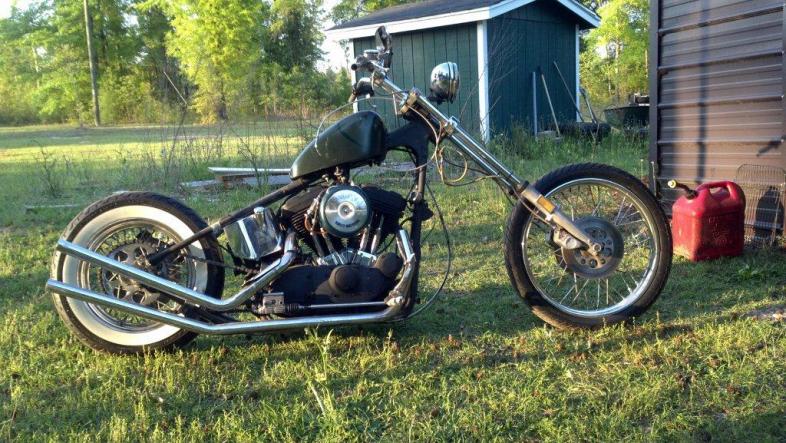 old school harley choppers