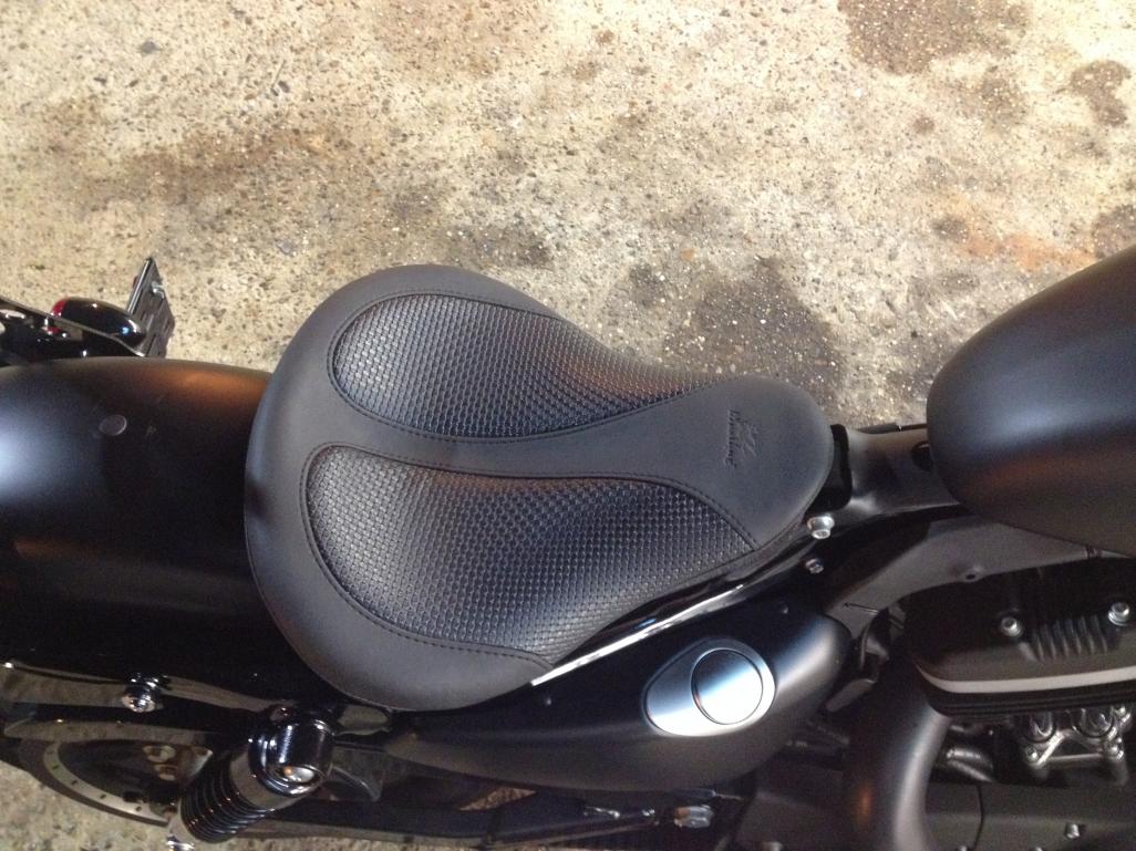 Most Comfy Lowering Solo Seat Harley Davidson Forums