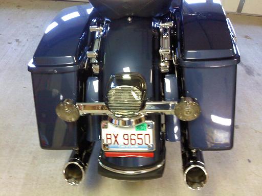 road king saddlebag filler panels