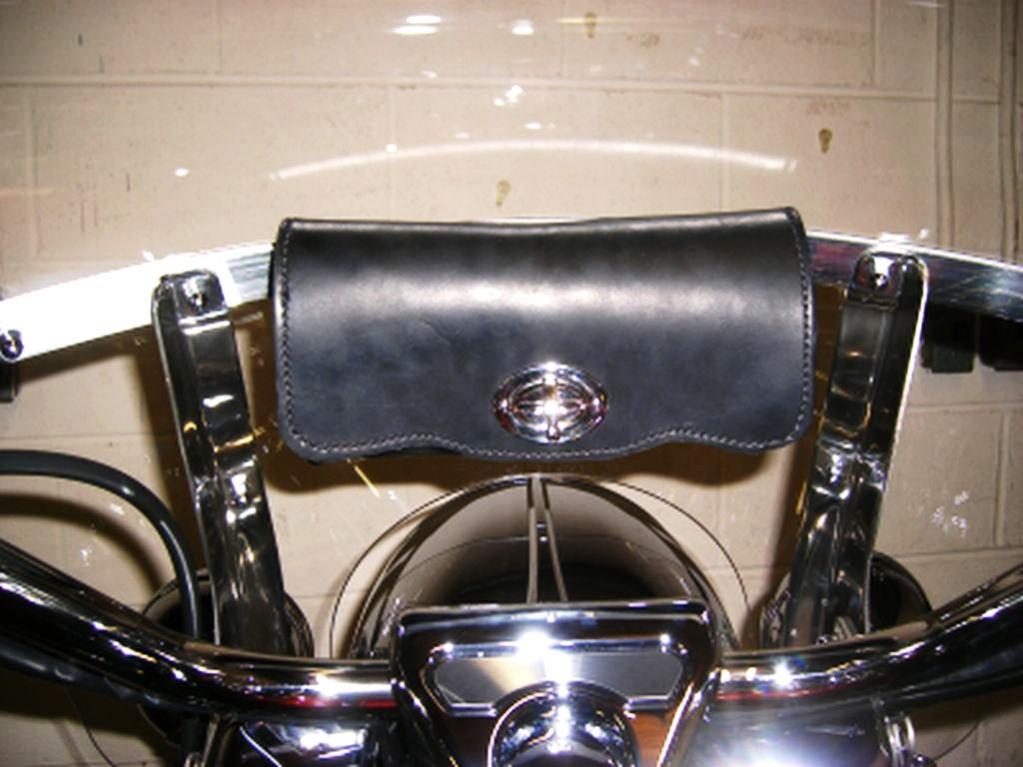 harley windshield pouch