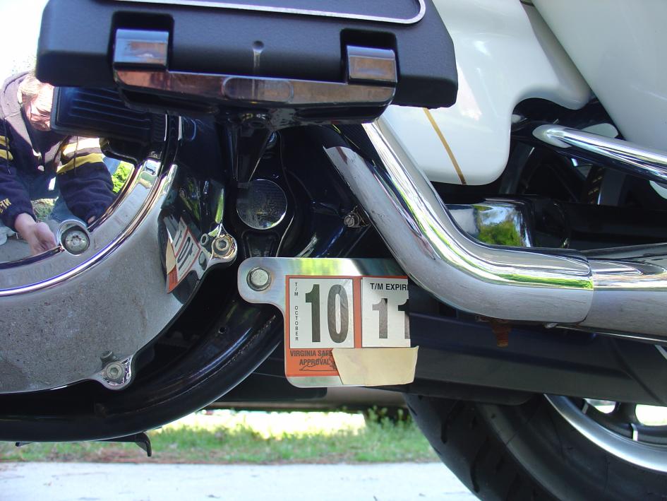 Inspection Sticker Placement - Page 2 - Harley Davidson Forums