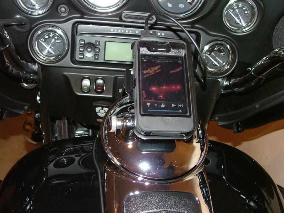 electra glide phone mount