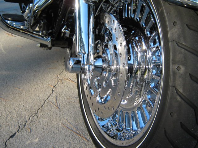 harley chrome wheels