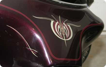 Anyone add Pinstripes to Street Glide/Electra - Harley Davidson Forums