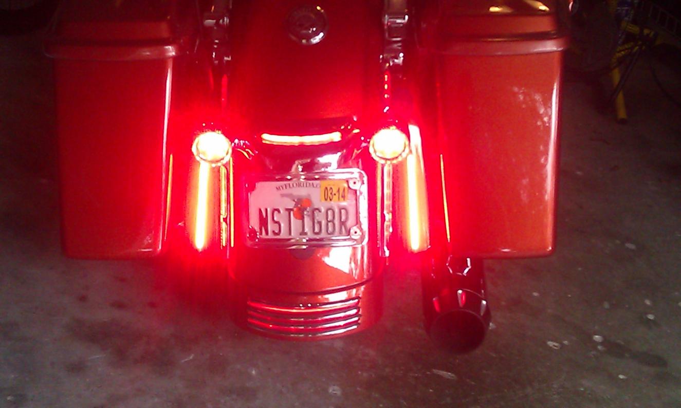 custom tail lights for harley davidson