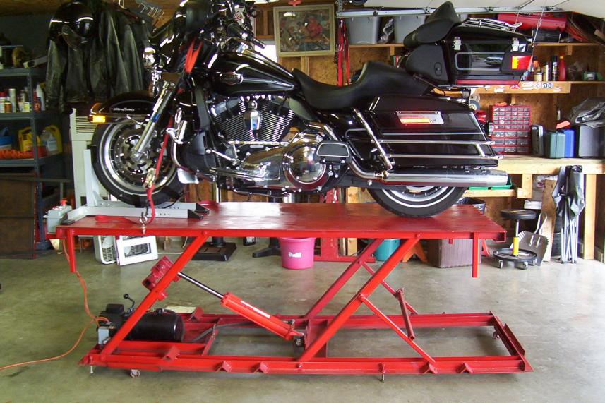 Building a lift table - Harley Davidson Forums
