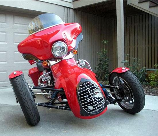 Interesting photo find of a HD SG Trike. - Harley Davidson 