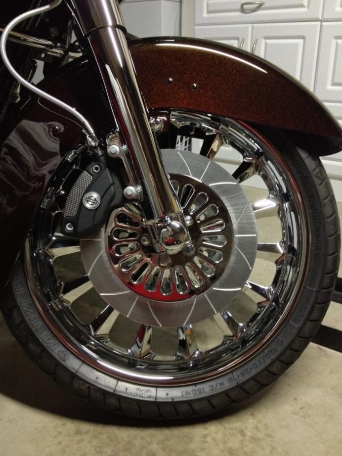 Chrome full floating rotors? Harley Davidson Forums