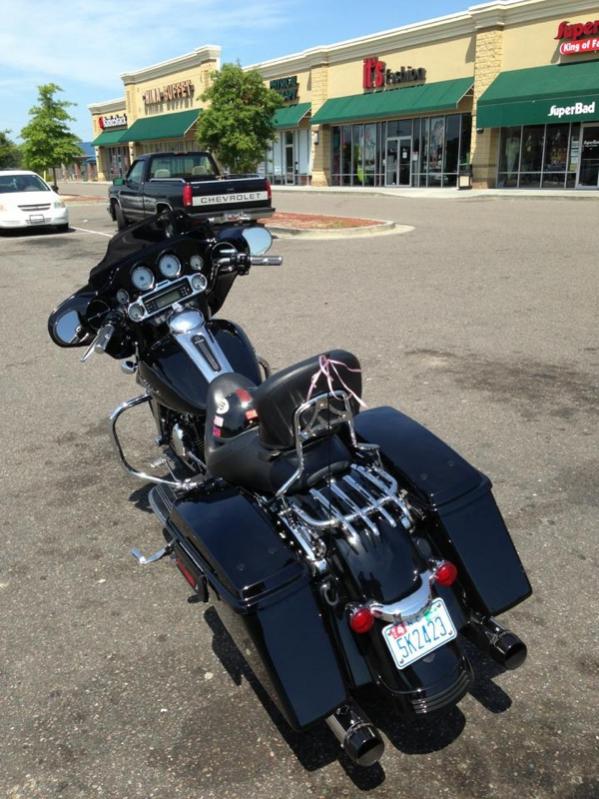 luggage rack street glide