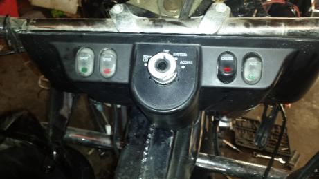 harley ignition switch cover removal