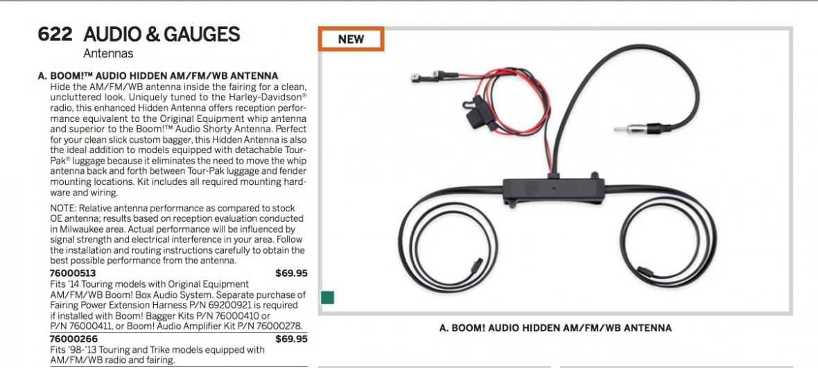 Hidden AM/FM/WB Antenna